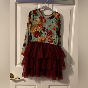 Posh Peanut Tulle Dress 5T-6T